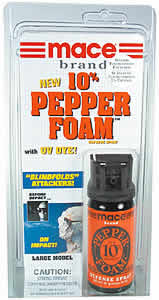 Mace brand pepper foam style of pepperspray